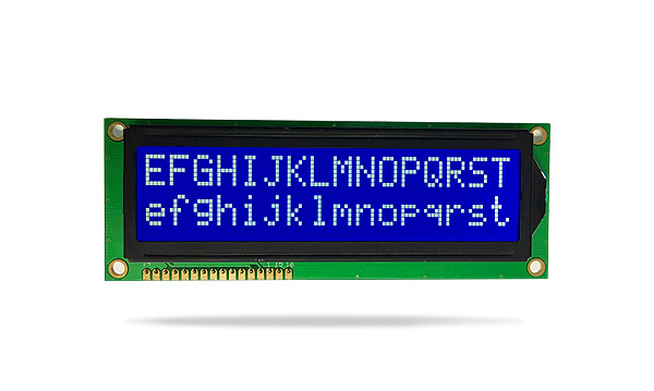 字符型液晶模块JXD1602E 兰屏白光