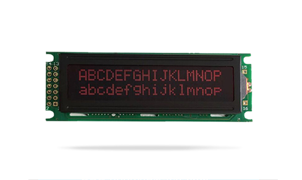 字符型液晶模块JXD1602B FSTN负显 红字