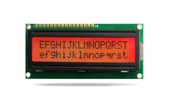 字符型液晶模块JXD1602A-S 黄绿屏红光
