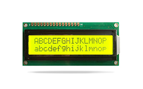 字符型液晶模块JXD1602A-F 黄绿屏黄绿光