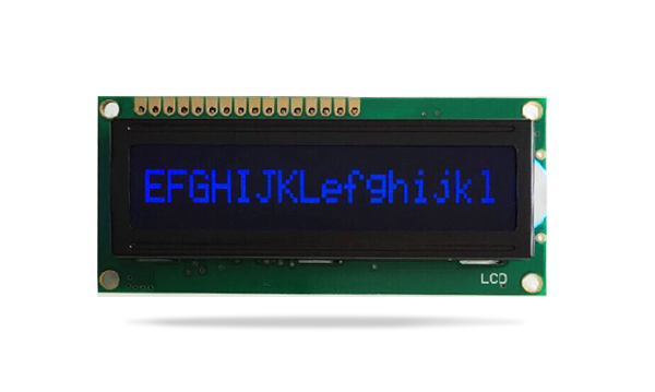 字符型液晶模块JXD1601A FSTN负显 兰字