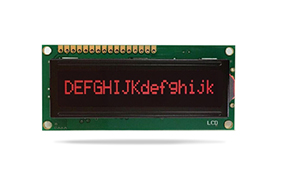 字符型液晶模块JXD1601A FSTN负显 红字