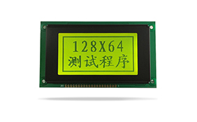图形点阵液晶模块JXD12864-1 黄绿屏