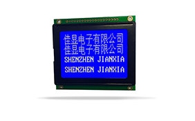 中文字库液晶模块JXD12864BF 兰屏